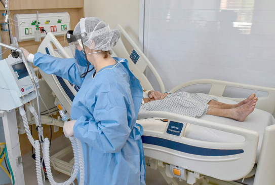 Ocupação de leitos de UTI. (Foto: Divulgação)