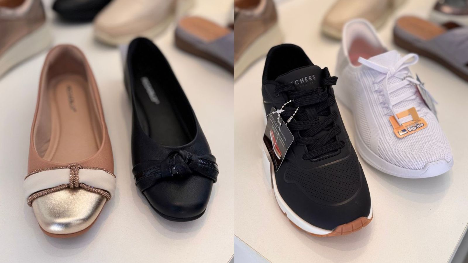 Calçados da loja Confortmix, eem Jundiaí