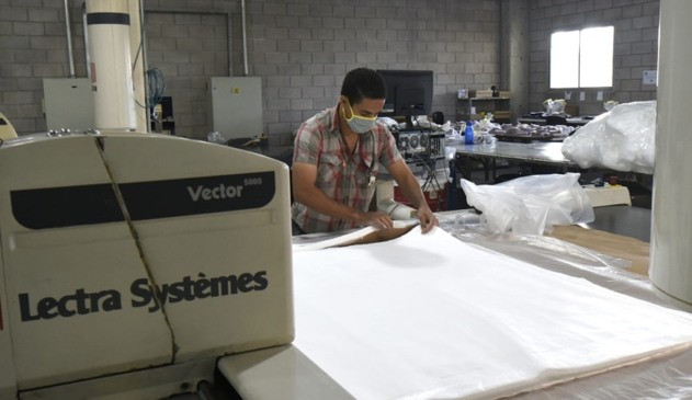 Foto de confecção de aventais