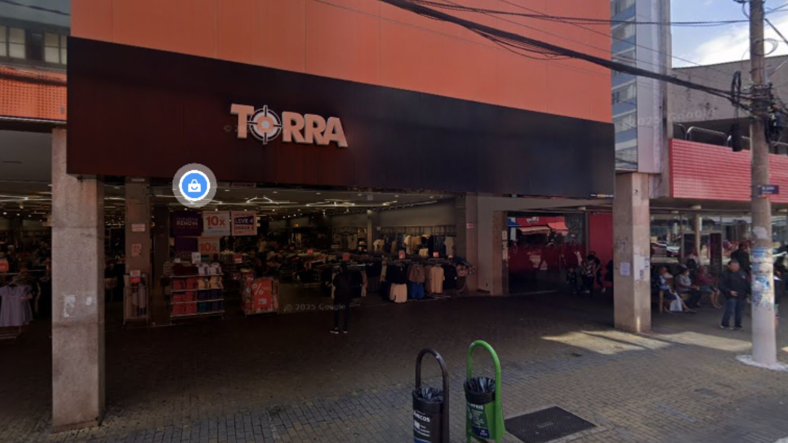 Fachada das Lojas Torra.