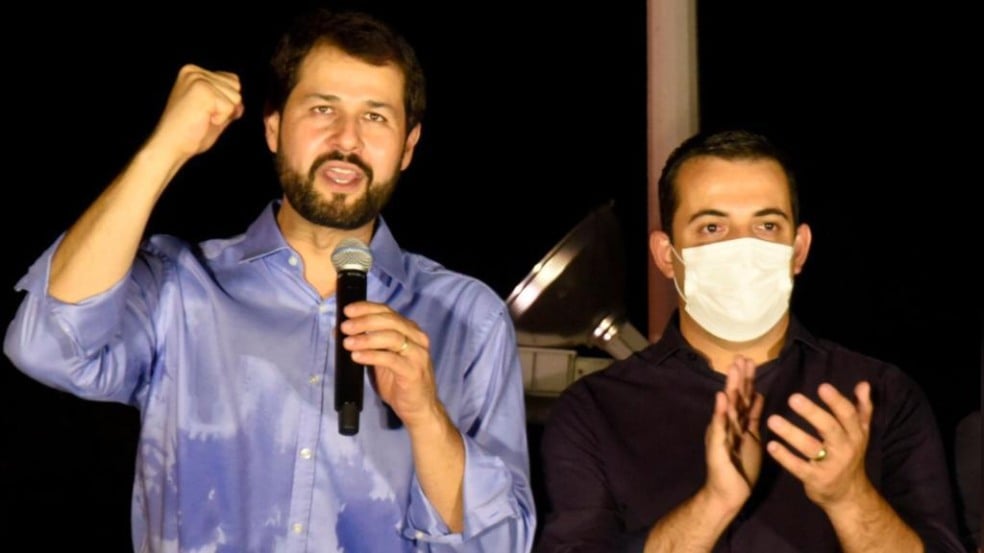 Luiz Fernando Machado (PSDB) e Gustavo Martinelli (DEM)