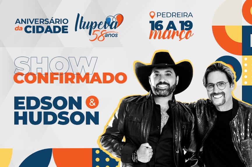Edson e Hudson em Itupeva