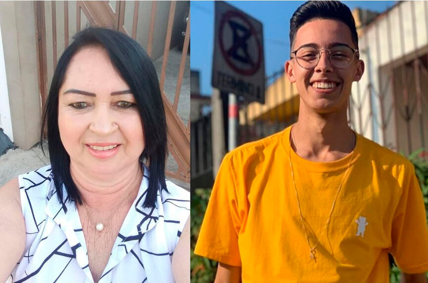 Mãe homenageia filho que morreu de Coronavírus. (Foto: Divulgação) Mãe homenageia filho que morreu de Coronavírus. (Foto: Divulgação)