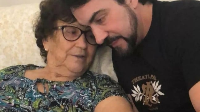 Ana Maria de Melo e padre Fábio de Melo