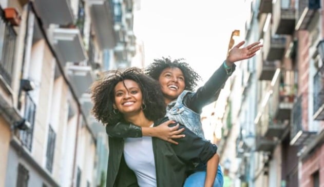 Sentimento entre mãe e filha