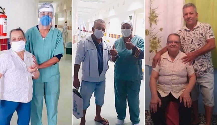 Mãe de 78 anos e filho de 55 vencem juntos o coronavírus em Louveira