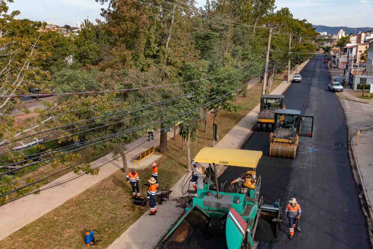 O recape chega a 19,9 mil metros quadrados, com investimento de R$ 2,3 milhões