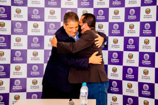 Marcão Marchi e Alexandre Mustafa foram reeleitos em Itupeva. (Foto: Divulgação)