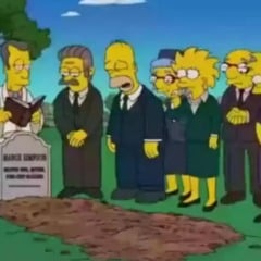 Funeral da Marge, de Os Simpsons.