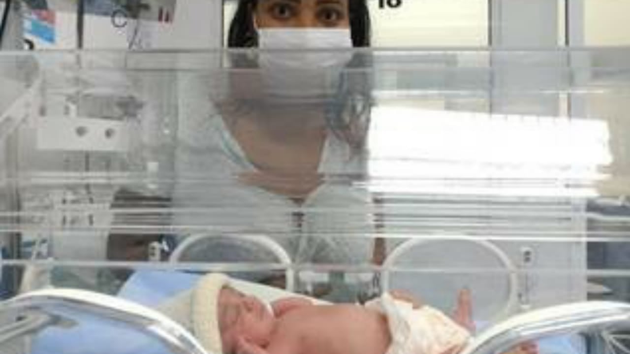 Maria Cecilia é o primeiro bebê a nascer no Hospital Universitário de Jundiaí em 2021