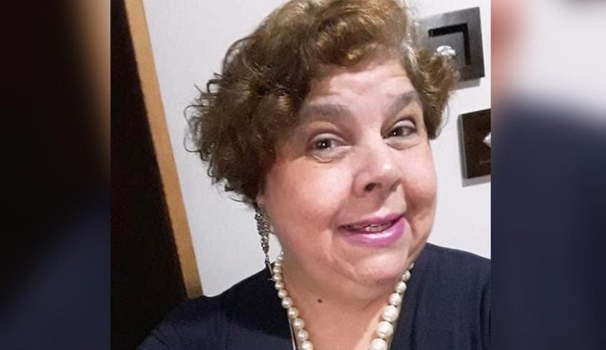 Foto de mulher idosa