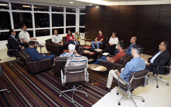 Encontro aconteceu na terça-feira (22). (Foto: Reprodução/Prefeitura Municipal de Jundiaí)