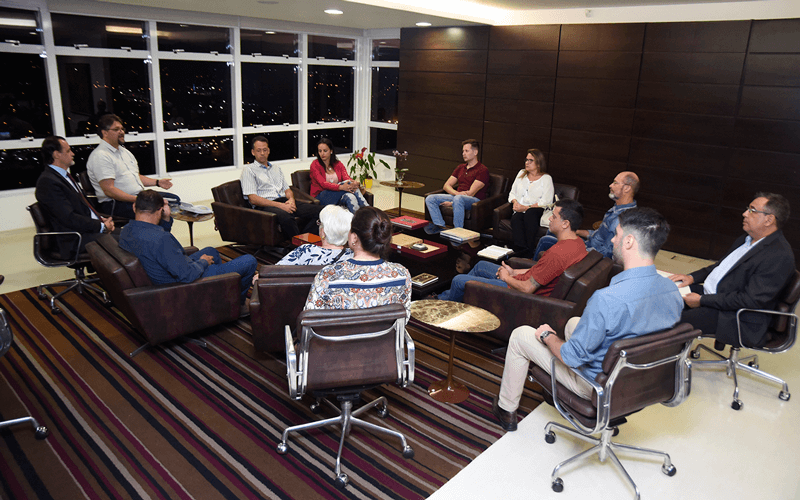 Encontro aconteceu na terça-feira (22). (Foto: Reprodução/Prefeitura Municipal de Jundiaí)