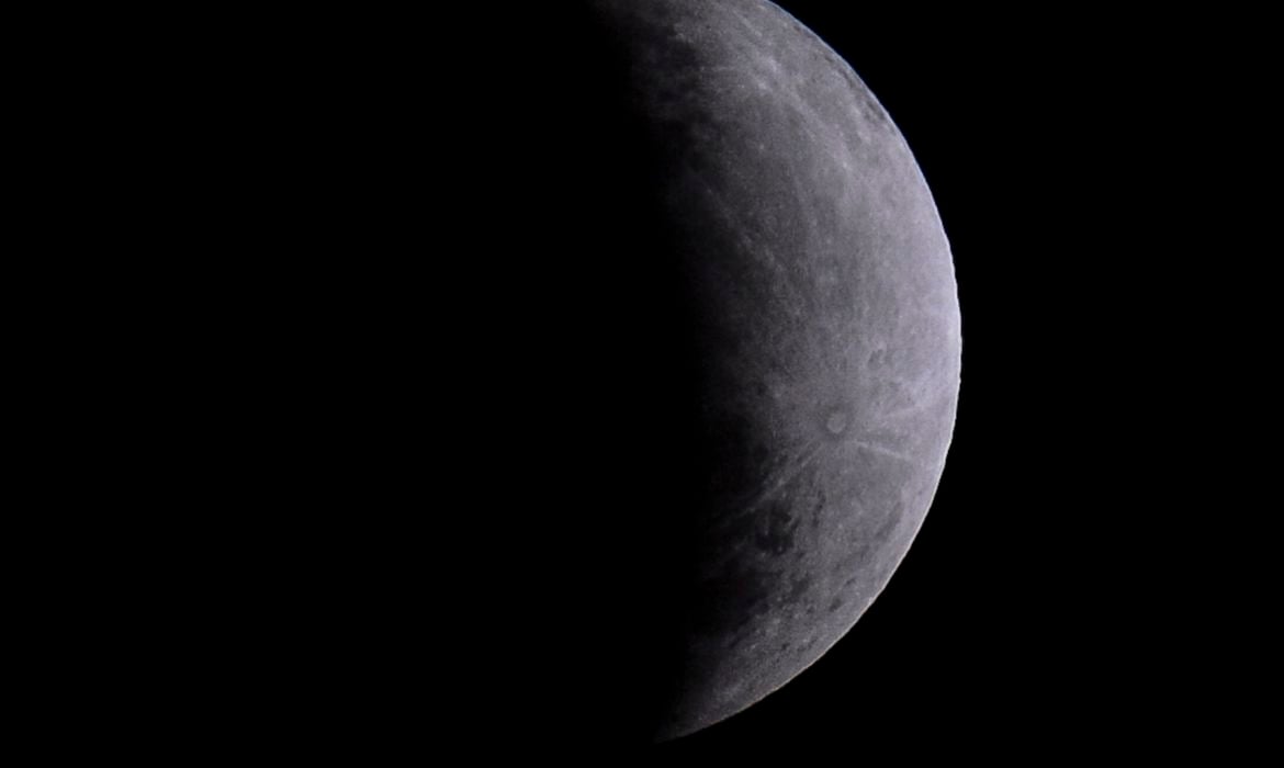 foto bem aproximada da lua