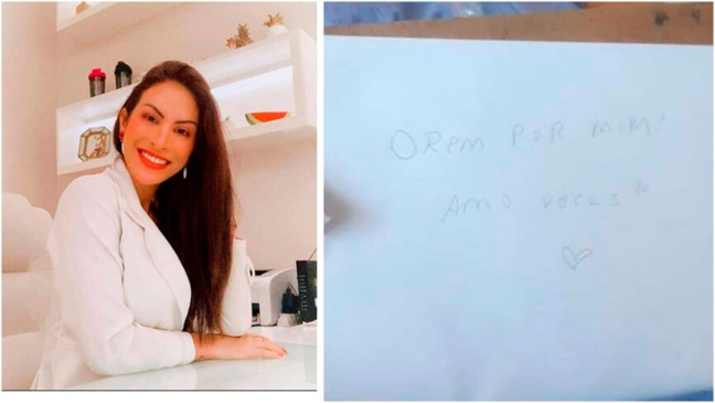 Médica Dieynne Saugo foi picada por uma cobra em cachoeira. (Foto: Divulgação)