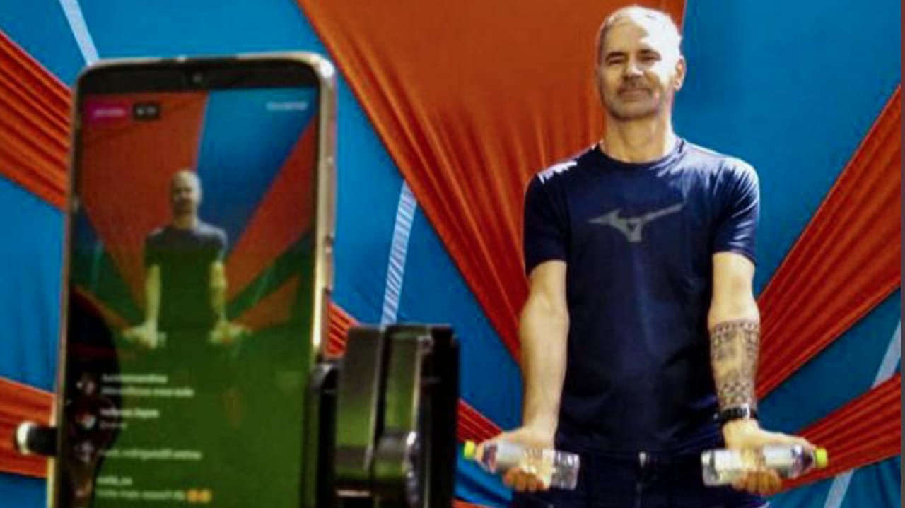 Educador de Esporte de Jundiaí dá aulas online durante a pandemia