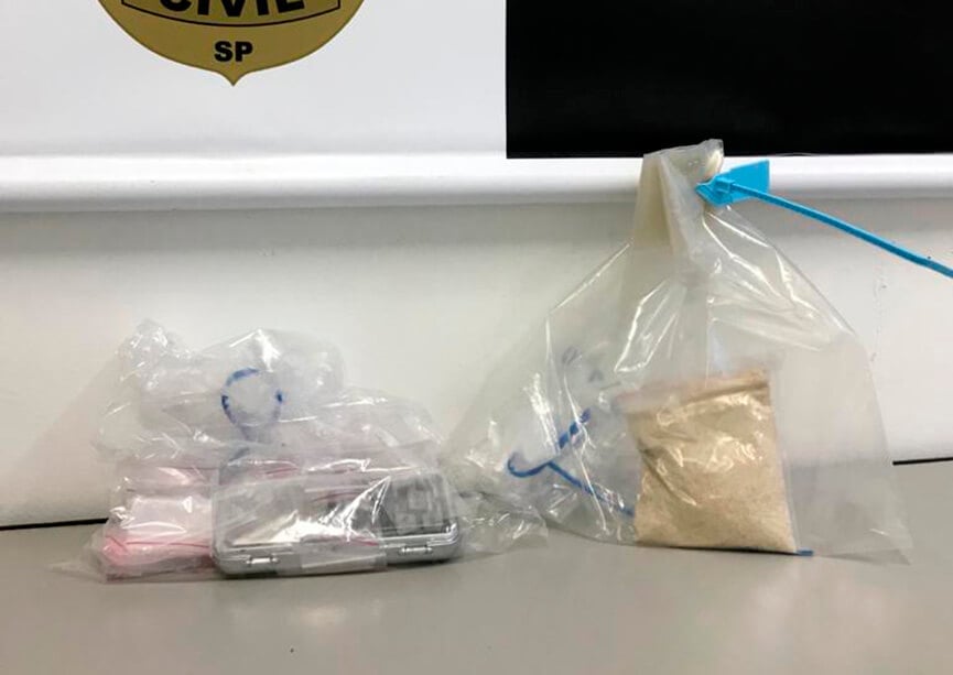 Metanfetamina. (Foto: Divulgação)