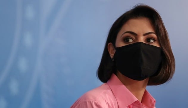 Foto de Michelle Bolsonaro, primeira-dama brasileira