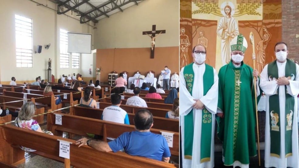 Igreja católica e párocos de Jundiaí