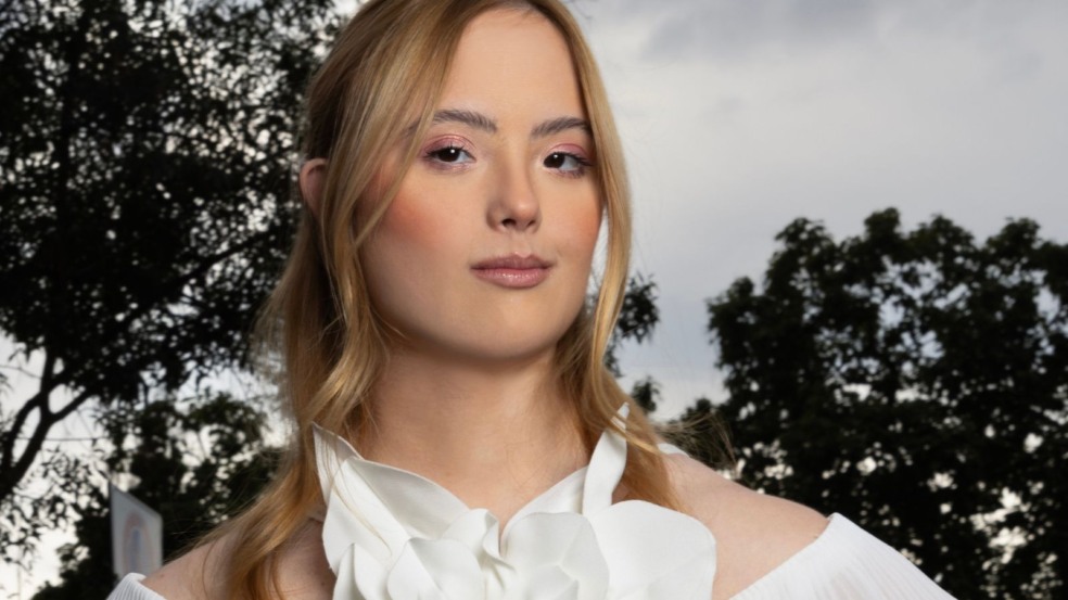 modelo com Síndrome de Down