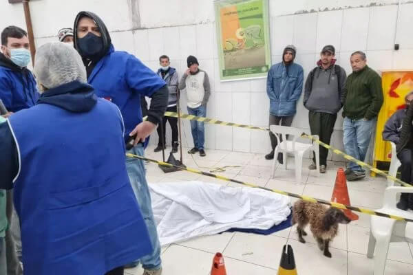 Morador de rua morre por hipotermia