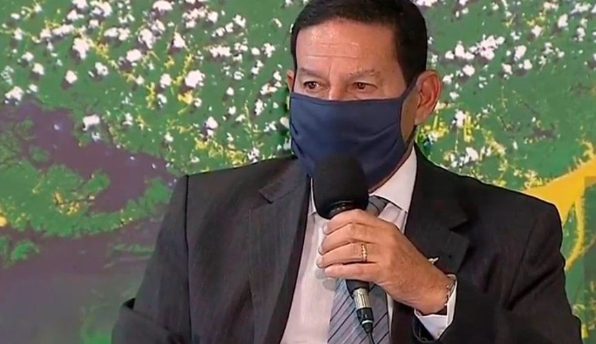 Mourão tem resultado negativo em exame para coronavírus