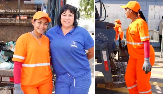 Equipe feminina de coleta de lixo é exemplo de dedicação nas ruas de Jundiaí