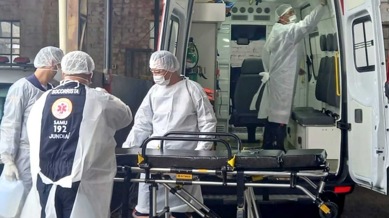 Ambulância SAMU Jundiaí