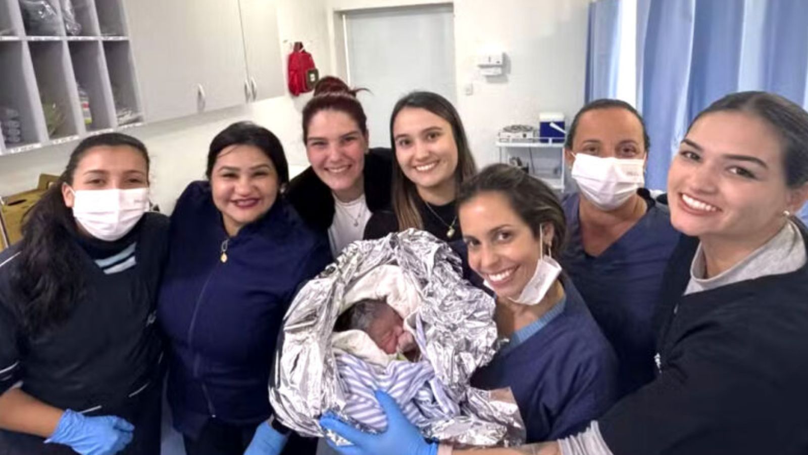 Primeiro nascimento em Águas de São Pedro.