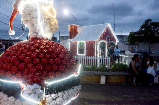 Natal iluminado de Várzea Paulista em 2019