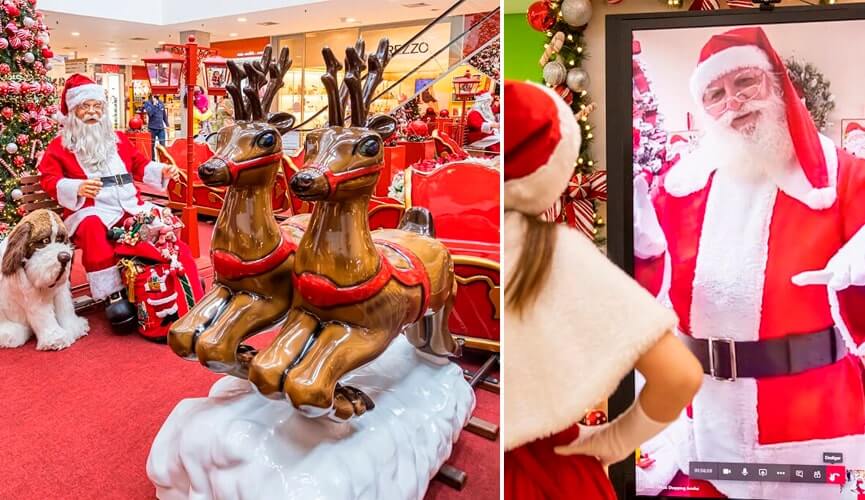 Natal Maxi Shopping Jundiaí. (Foto: Divulgação)
