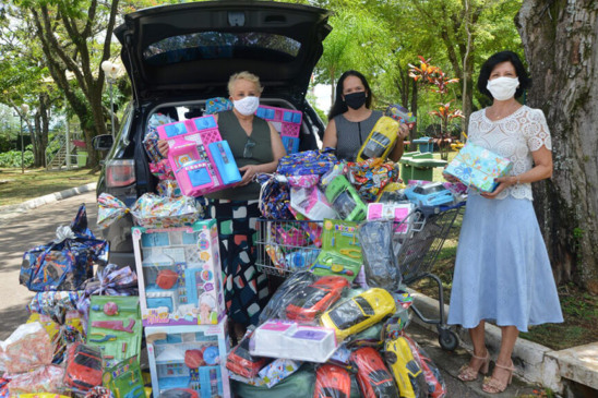 Arrecadação de brinquedos para o Funss. (Foto: Divulgação)