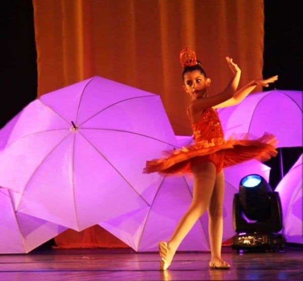 A bailarina jundiaiense, Nelly, está na final de concurso nacional de balé. (Foto: Divulgação)