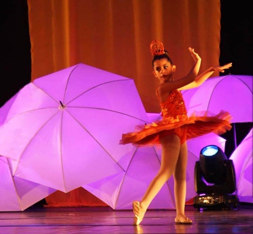 A bailarina jundiaiense, Nelly, está na final de concurso nacional de balé. (Foto: Divulgação)