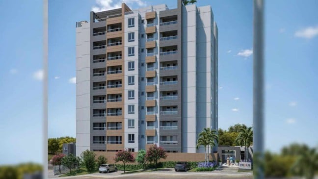 Reprodução de prédio em Jundiaí