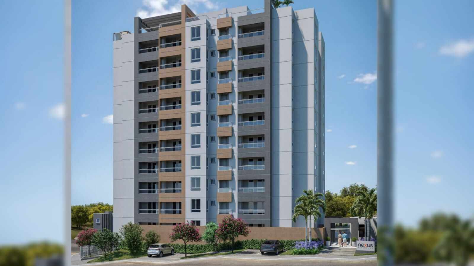 Reprodução de prédio em Jundiaí