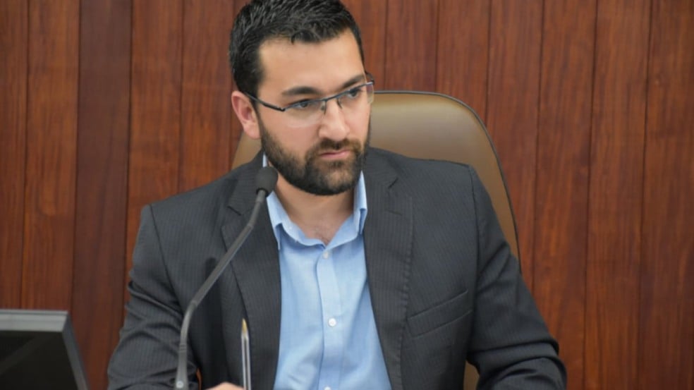 Vereador e presidente da Casa, Faouaz Taha.