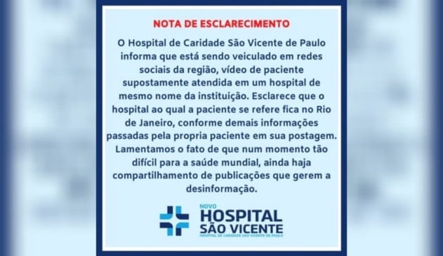 nota de esclarecimento