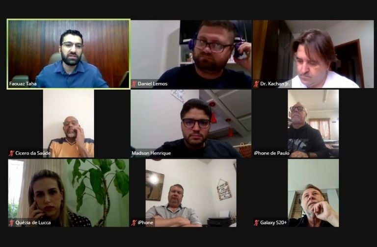 Vereadores de Jundiaí debatem propostas para enfrentar pandemia