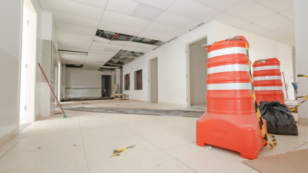 Obra do PA da Vila Progresso. Obra do PA da Vila Progresso.