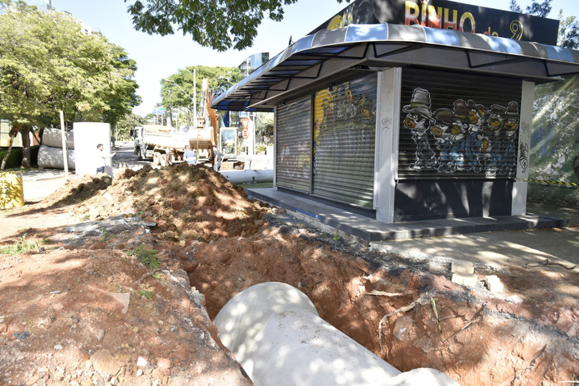 Novas galerias de água são instaladas em diferentes regiões de Jundiaí