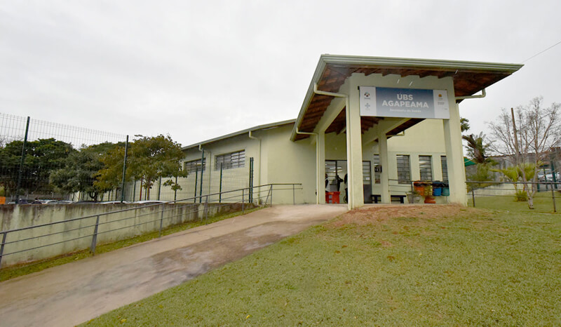 Fachada da UBS Agapeama