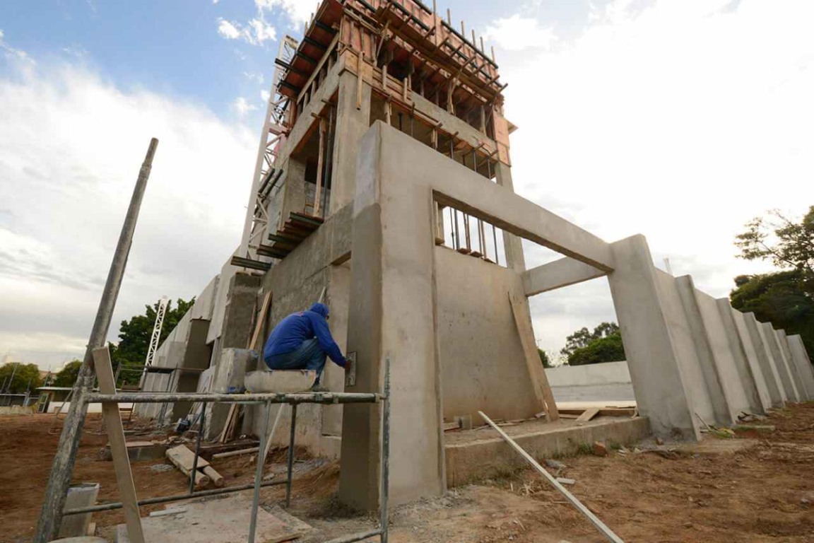 obras de revitalização nos Centros Esportivos