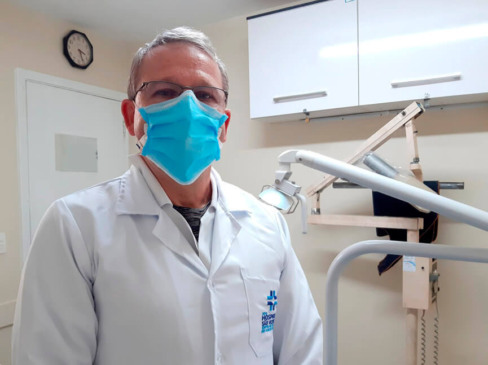 Cirurgião bucomaxilofacial Dr. Fábio Cosloski Iamondi. (Foto: Divulgação)