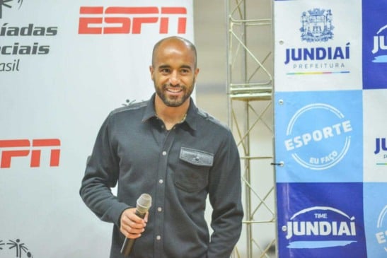 Lucas Moura visita Jundiaí como embaixador do Special Olympics