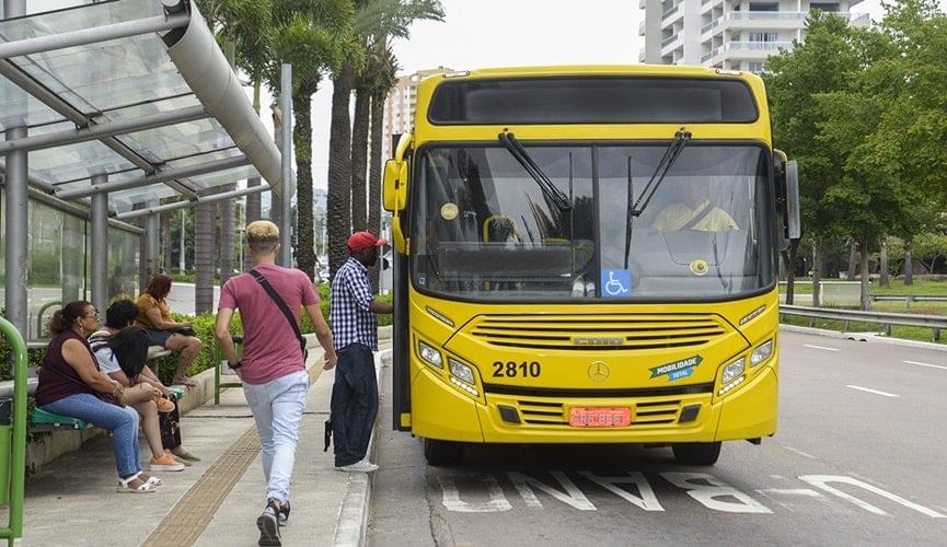 ônibus da rede municipal de Jundiaí