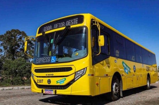 ônibus municipal da cidade de Jundiaí