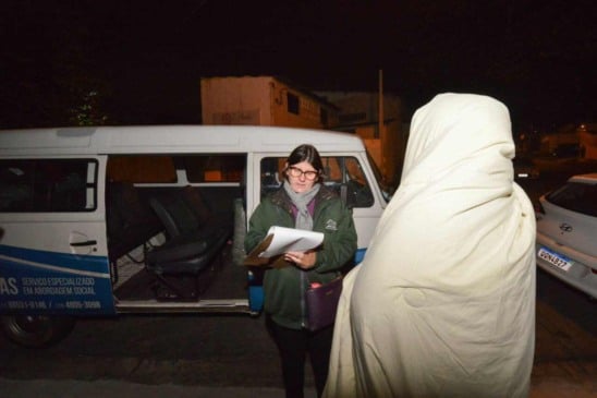 Operação noites frias em Jundiaí