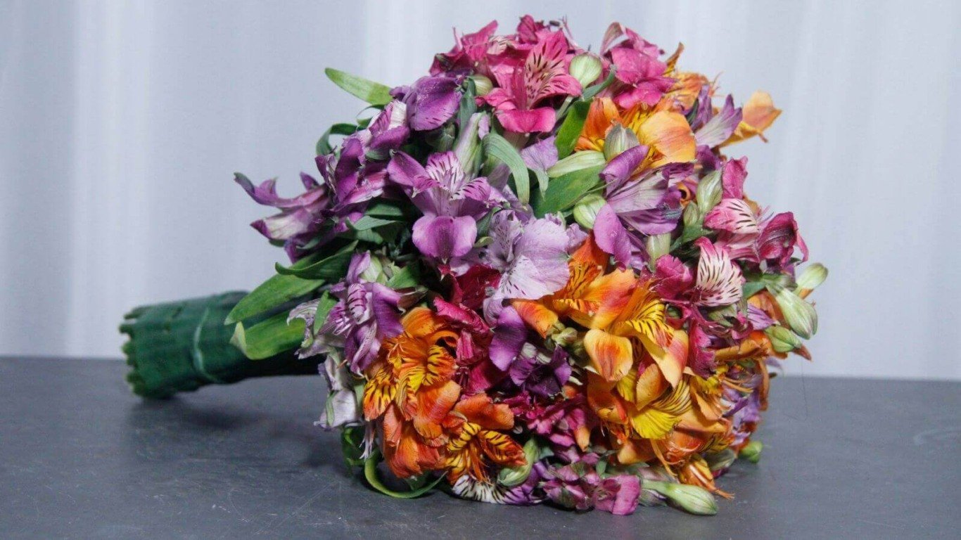 Buquê de orquídeas