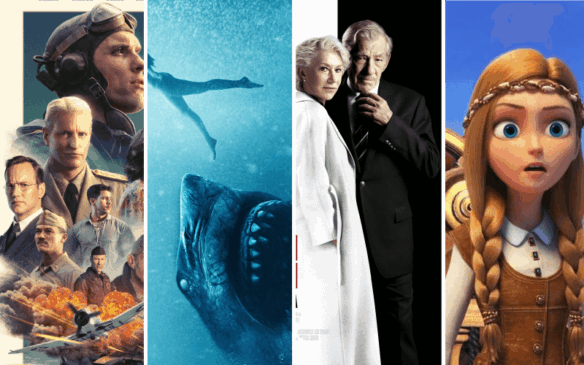 Cartazes dos filmes das estreias